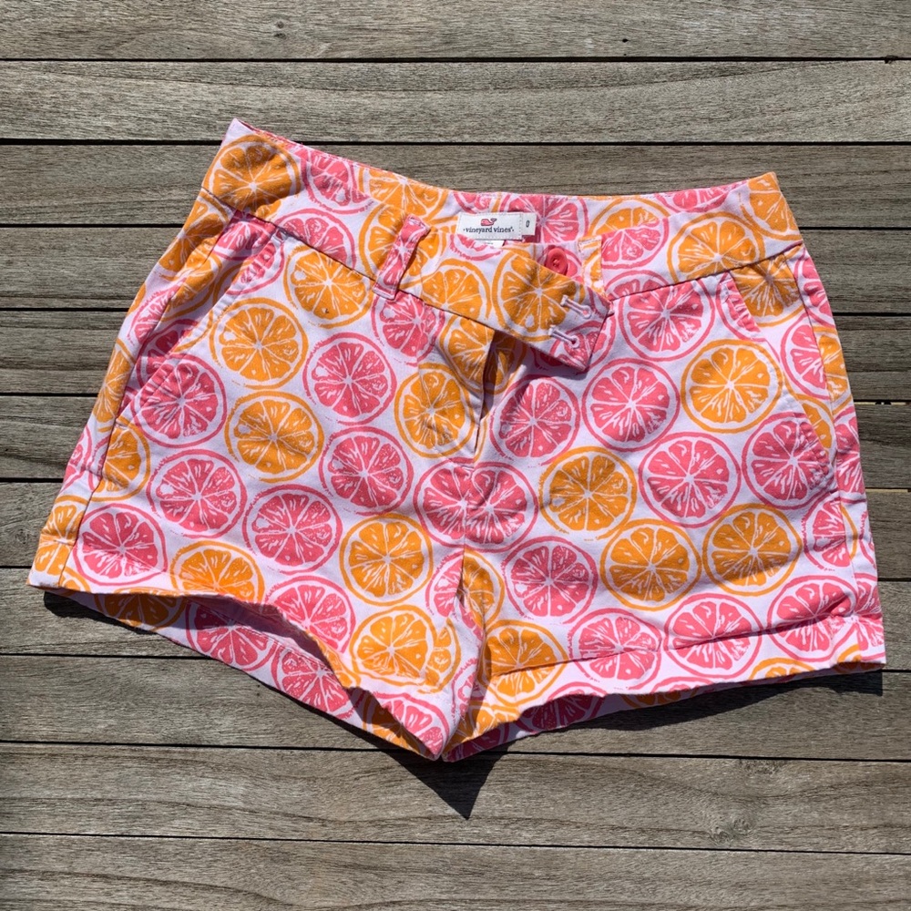 Citrus vineyard vine shorts